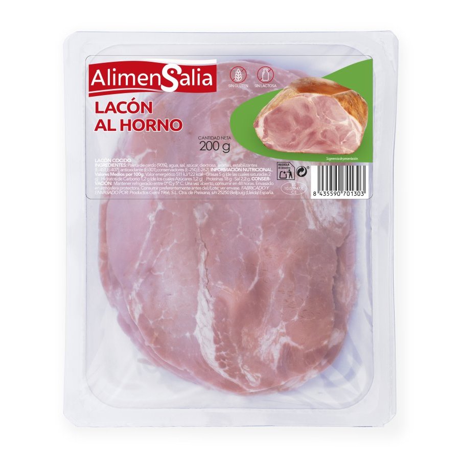 Lacón al horno ALIMENSALIA 200 g