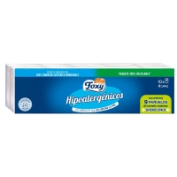 Pañuelos hipoalergénicos FOXY paquete 10 unidades