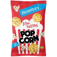 Mini tortiñas BICENTURY pop corn 70 g