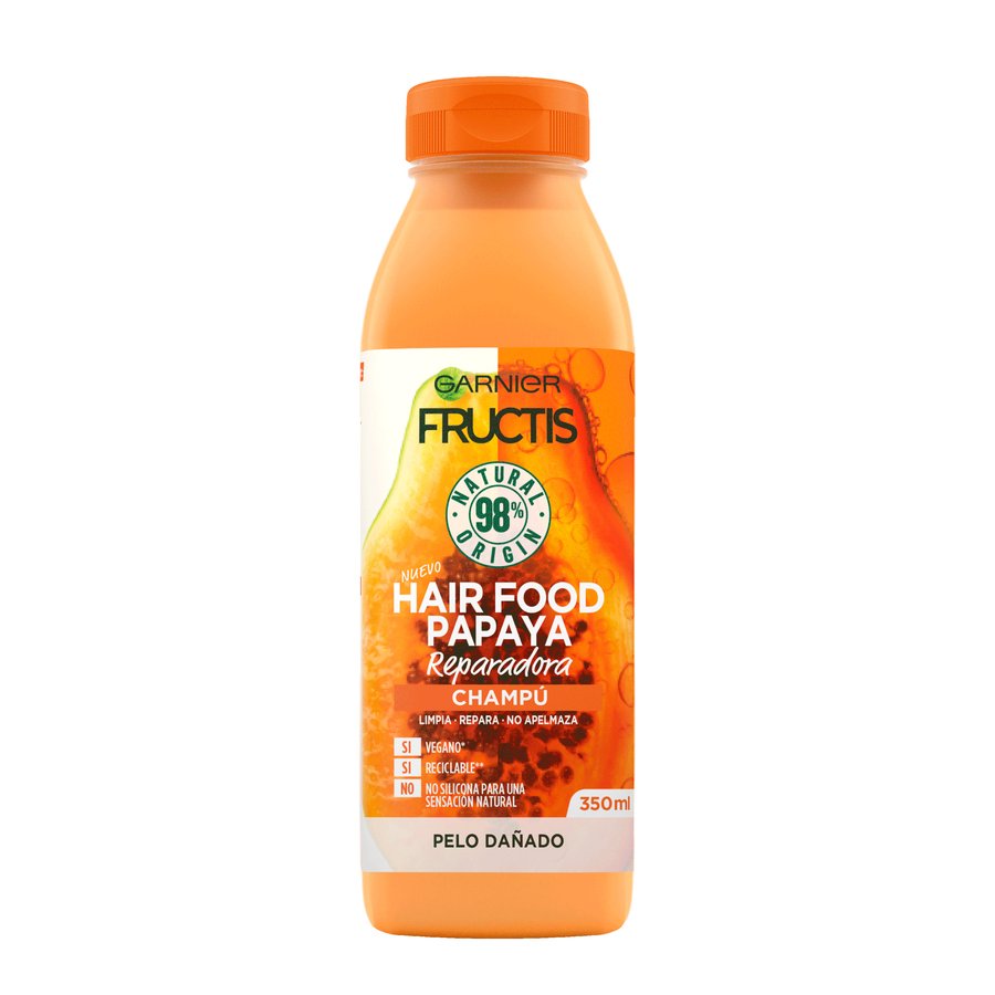 Champú FRUCTIS Hair Food papaya 350 ml