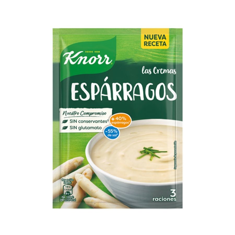 Crema espárragos KNORR sobre 74 g