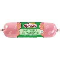 Mortadela ELPOZO con olivas mini 300 g