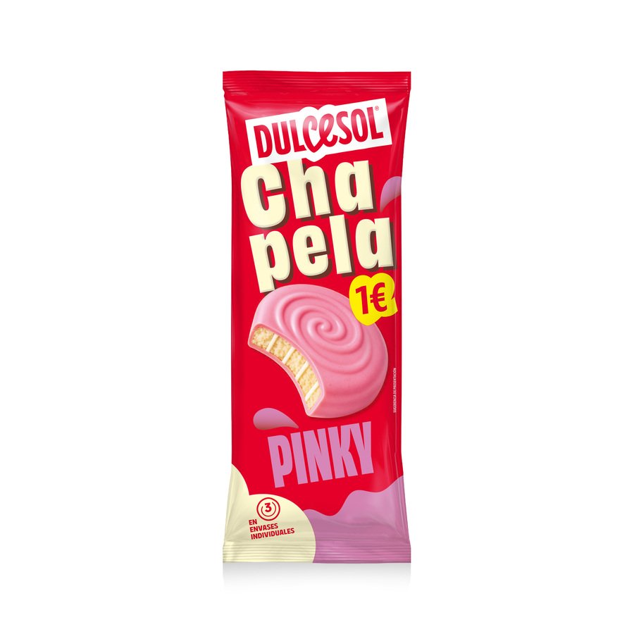 Chapelas Pinky DULCESOL 3 unidades 135 g