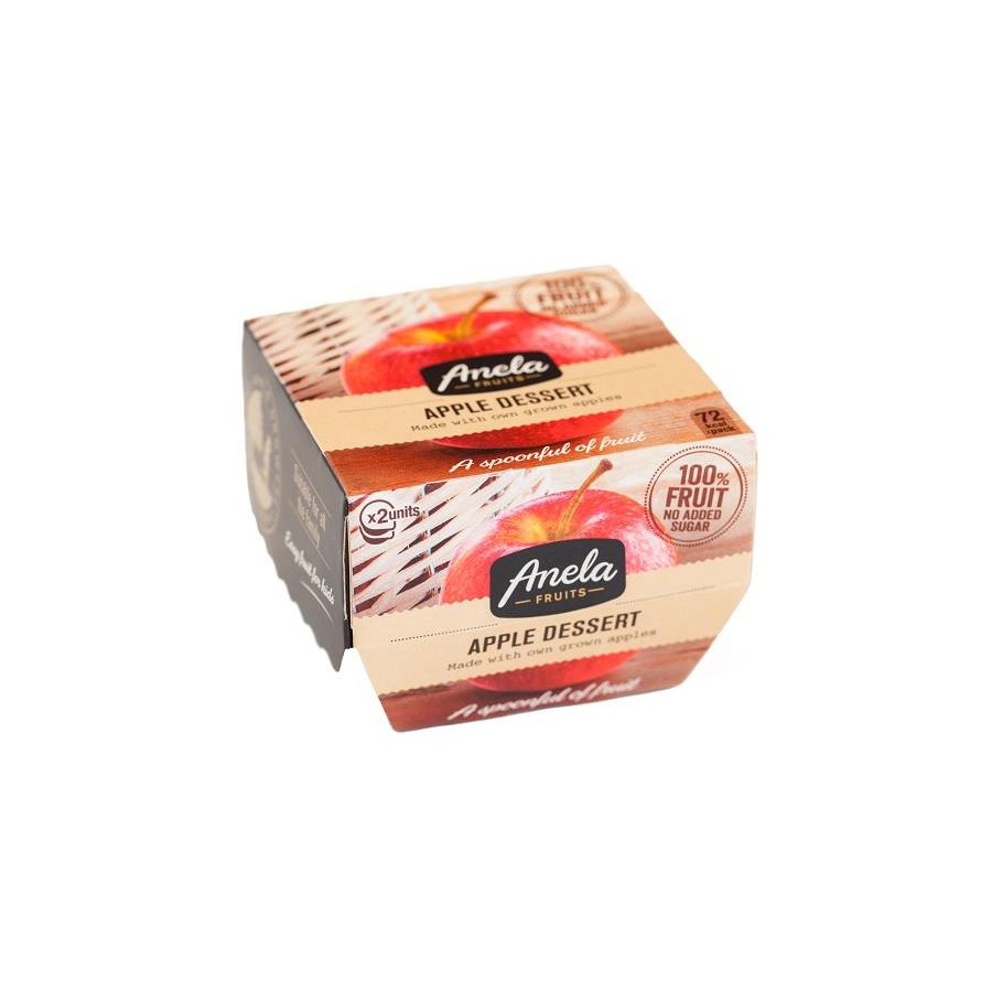 Puré de manzana ANELA FRUITS 2 x 100 g