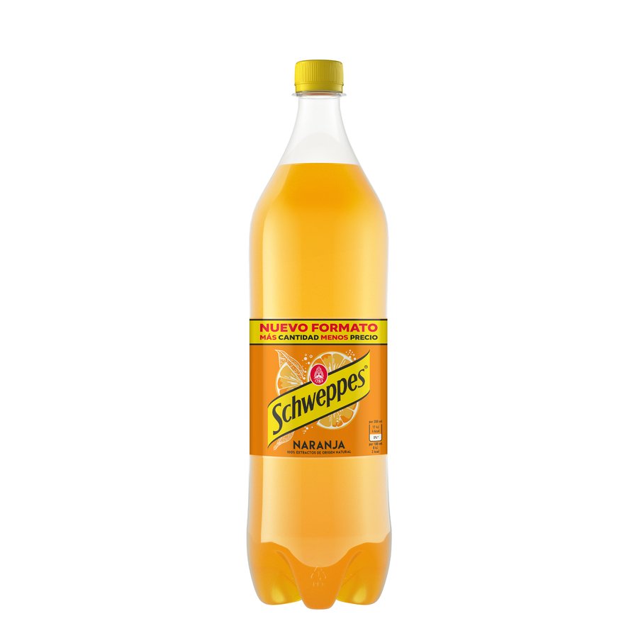 Refresco SCHWEPPES naranja pet 1,5 l