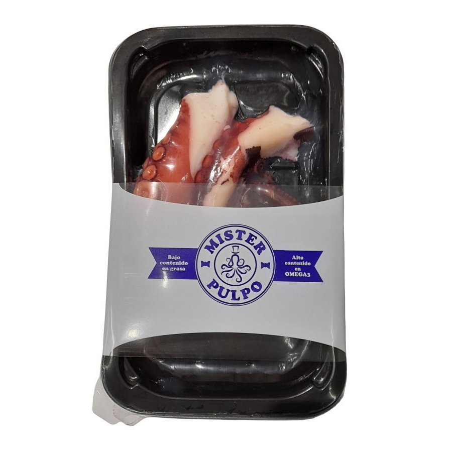 Patas pulpo cocido bandeja 200 g aproximado