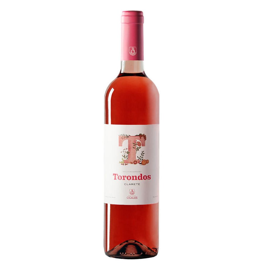 Vino rosado D.O.Cigales TORONDOS botella 75 cl