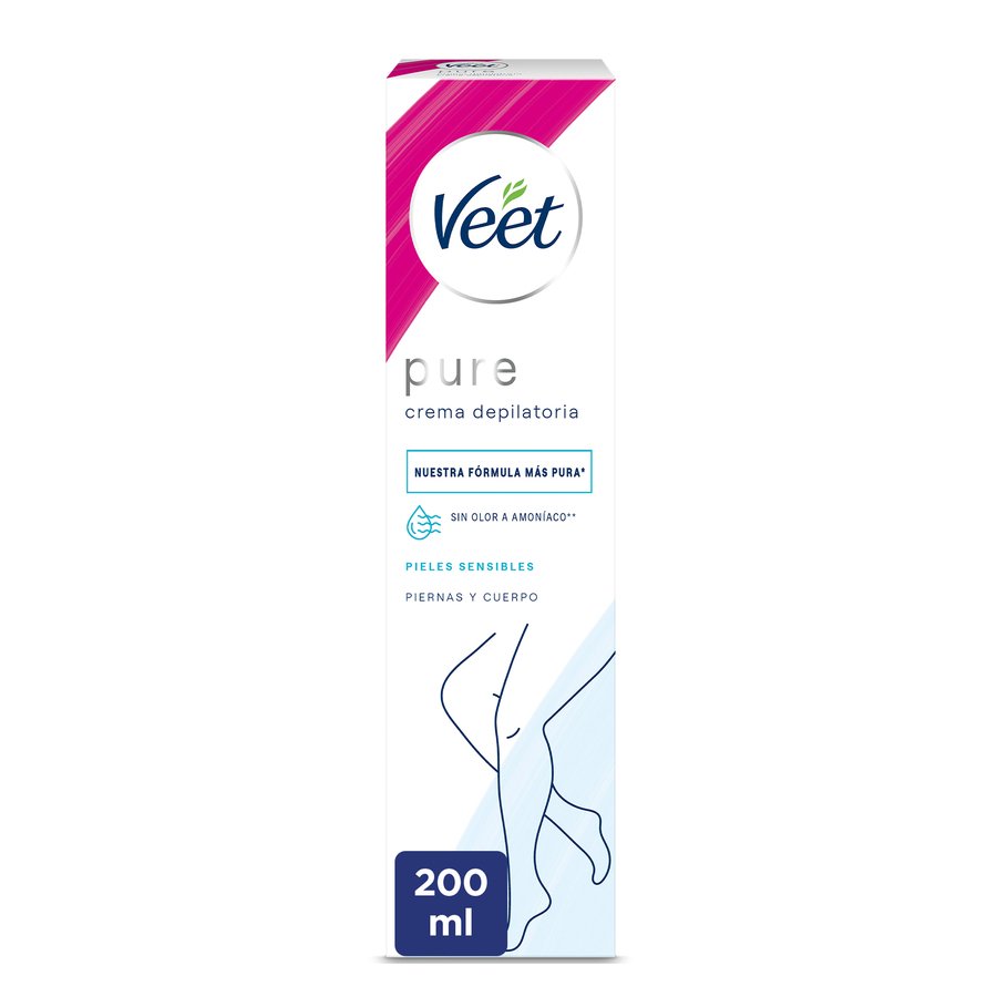 Crema depilatoria VEET piel sensible 200 ml