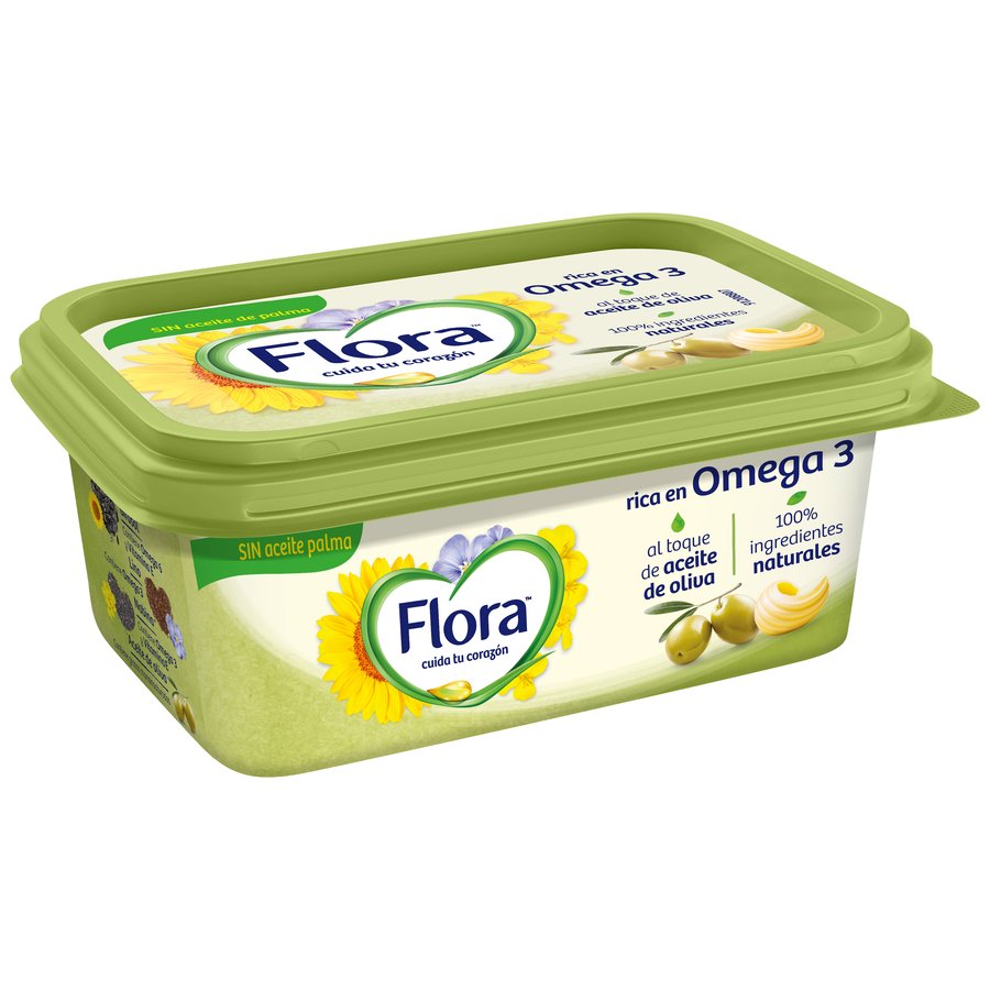 Margarina FLORA oliva sin aceite de palma 225 g