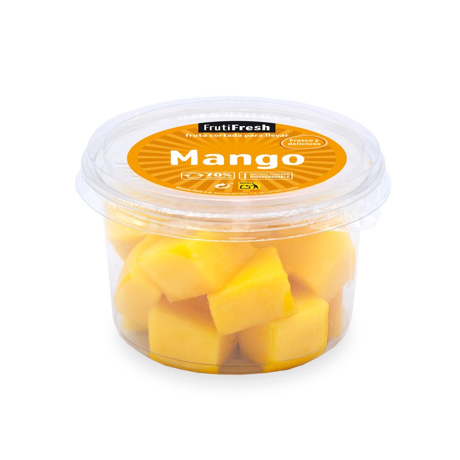 Mango troceado categoría 1ª tarrina 200 g