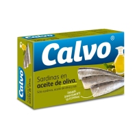 Sardinas en aceite de oliva CALVO 115 g pn.