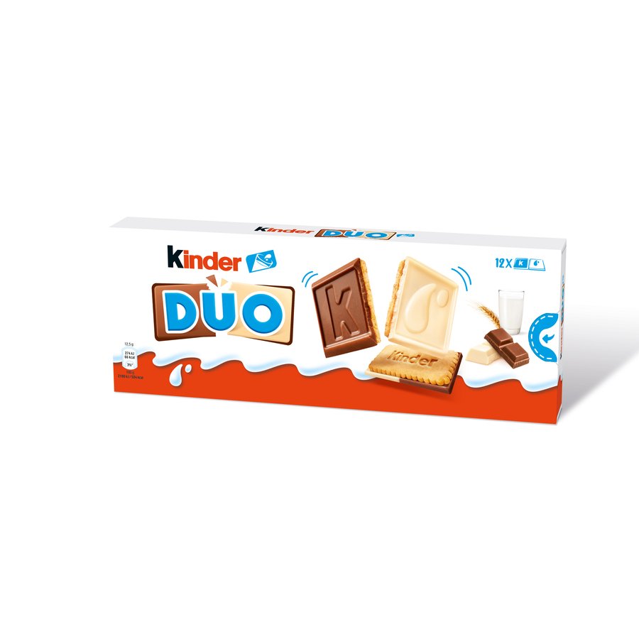 Galletas KINDER Dúo 12 unidades 150 g