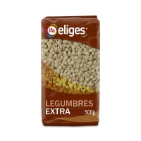 Lentellas extra IFA ELIGES bolsa 500 g