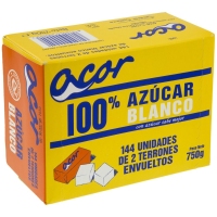 Azucre branco ACOR terróns 750 g