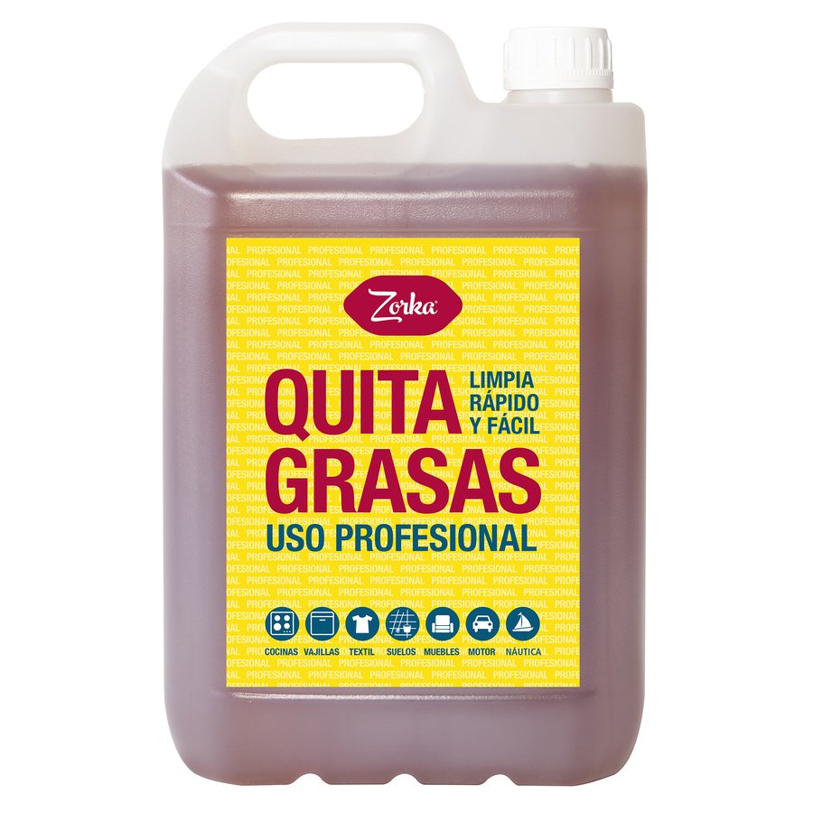 Quita-grasas profesional ZORKA 5 l