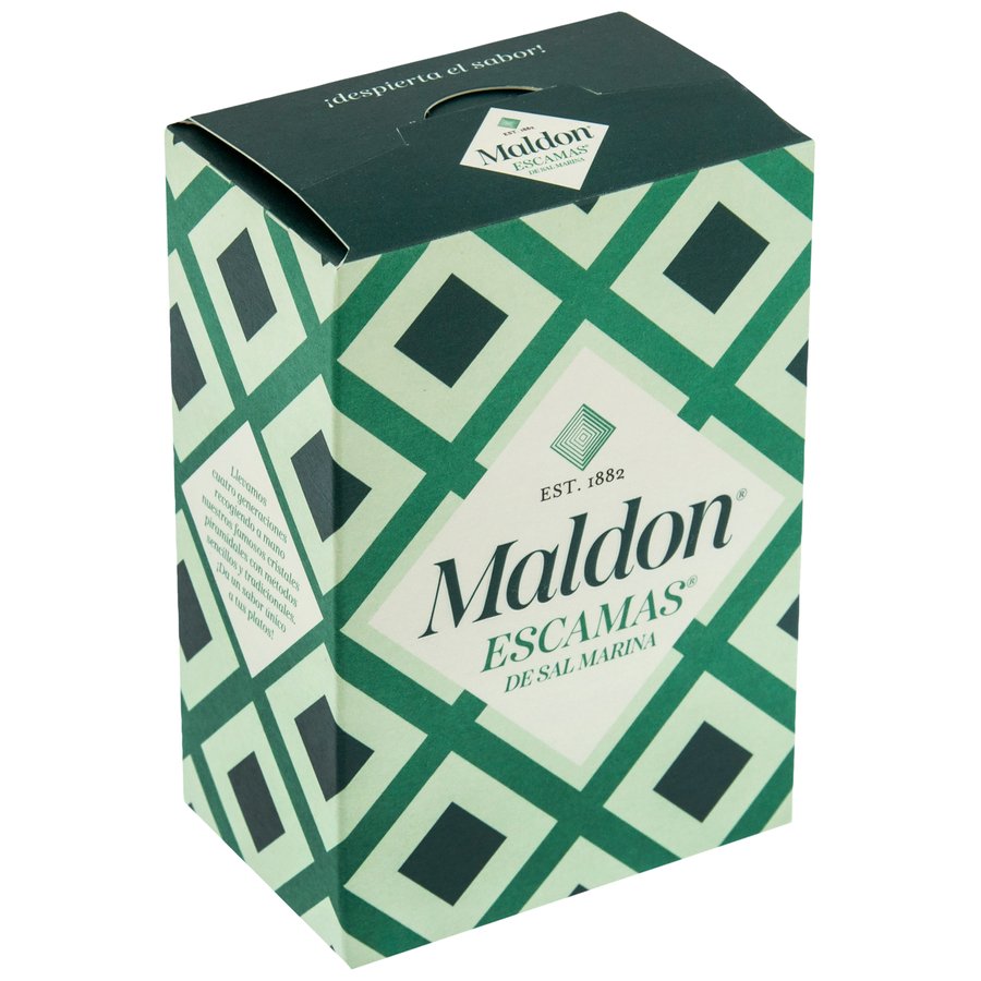 Sal marina MALDON en escamas estuche 125 g