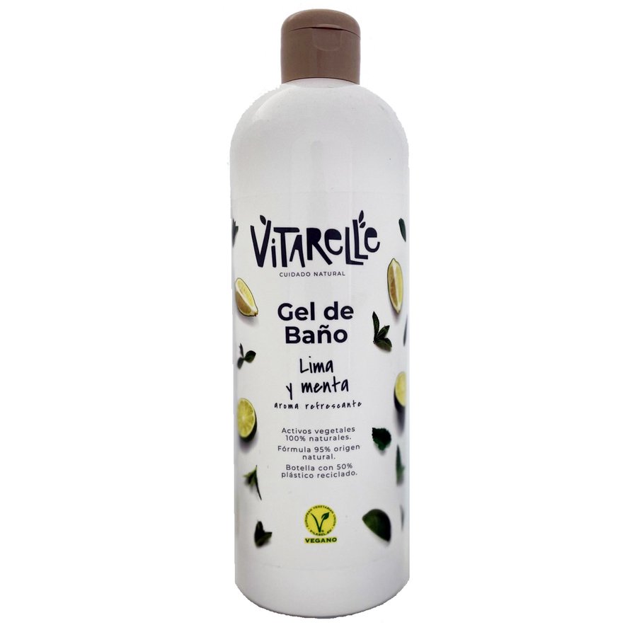 Gel de baño VITARELLE lima y menta 750 ML