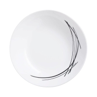 Plato hondo 20 cm domitille negro arcop
