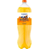 Refresco KAS naranja Zero botella 2 l