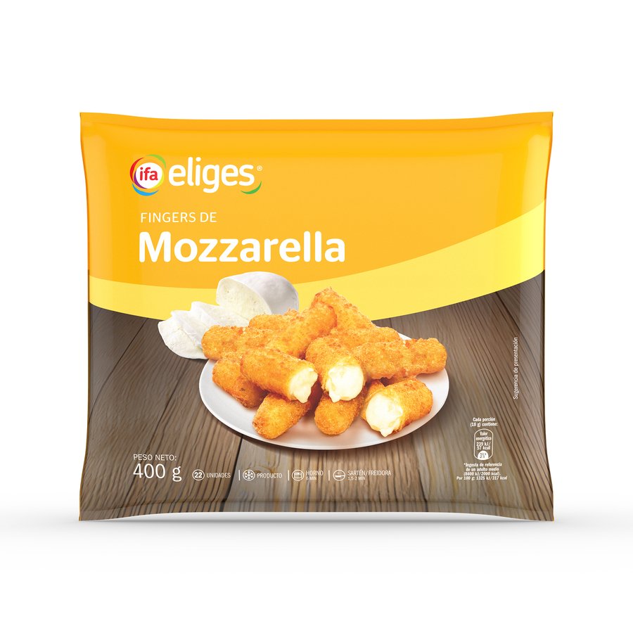 Fingers mozzarella IFA ELIGES 400 g