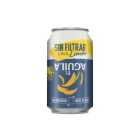Cervexa EL AGUILA sen filtrar limón lata 33 cl