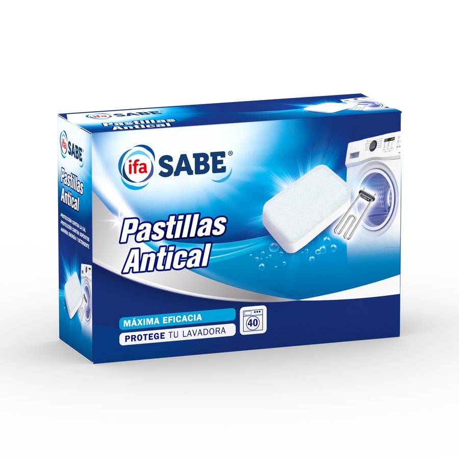 Pastillas antical para lavadora IFA SABE 40 unidades