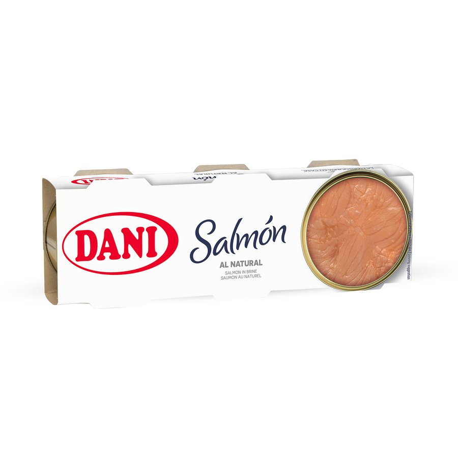 Salmón al natural DANI 3x50 g pne.