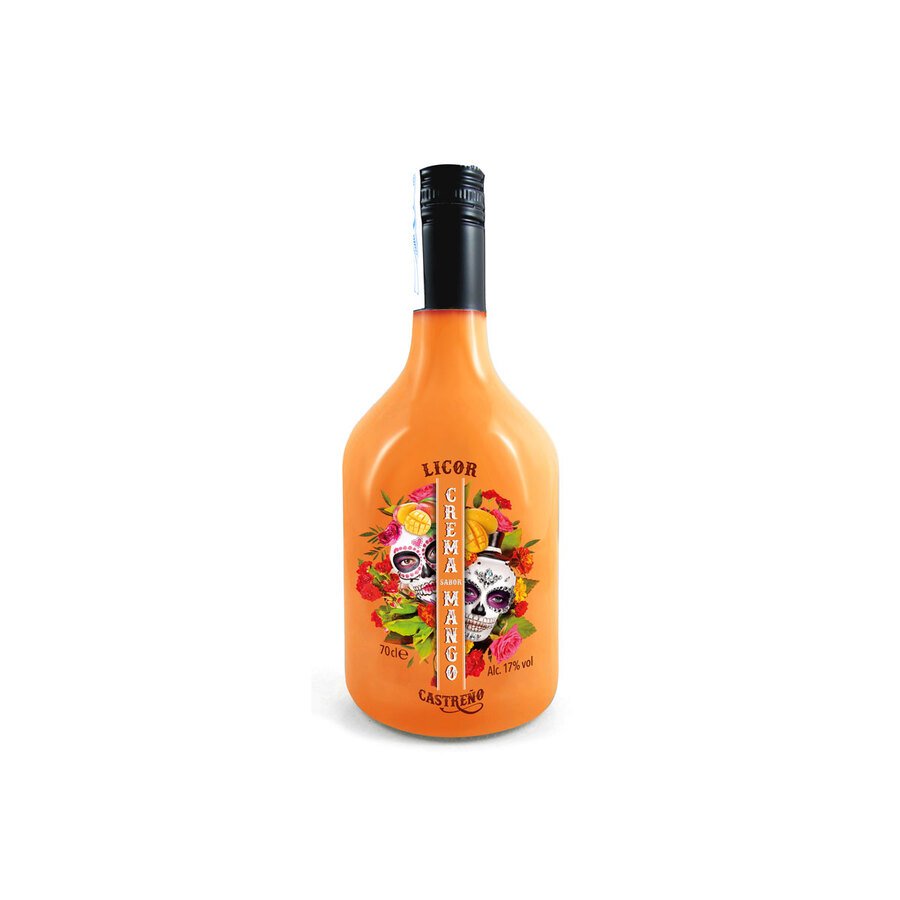 Licor CASTREÑO crema sabor mango 70cl