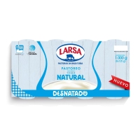 Iogur desnatado LARSA Natural lote 8x125 g