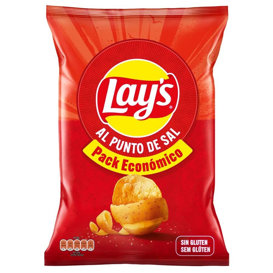 Patatas fritas LAY'S al punto de sal 248 G