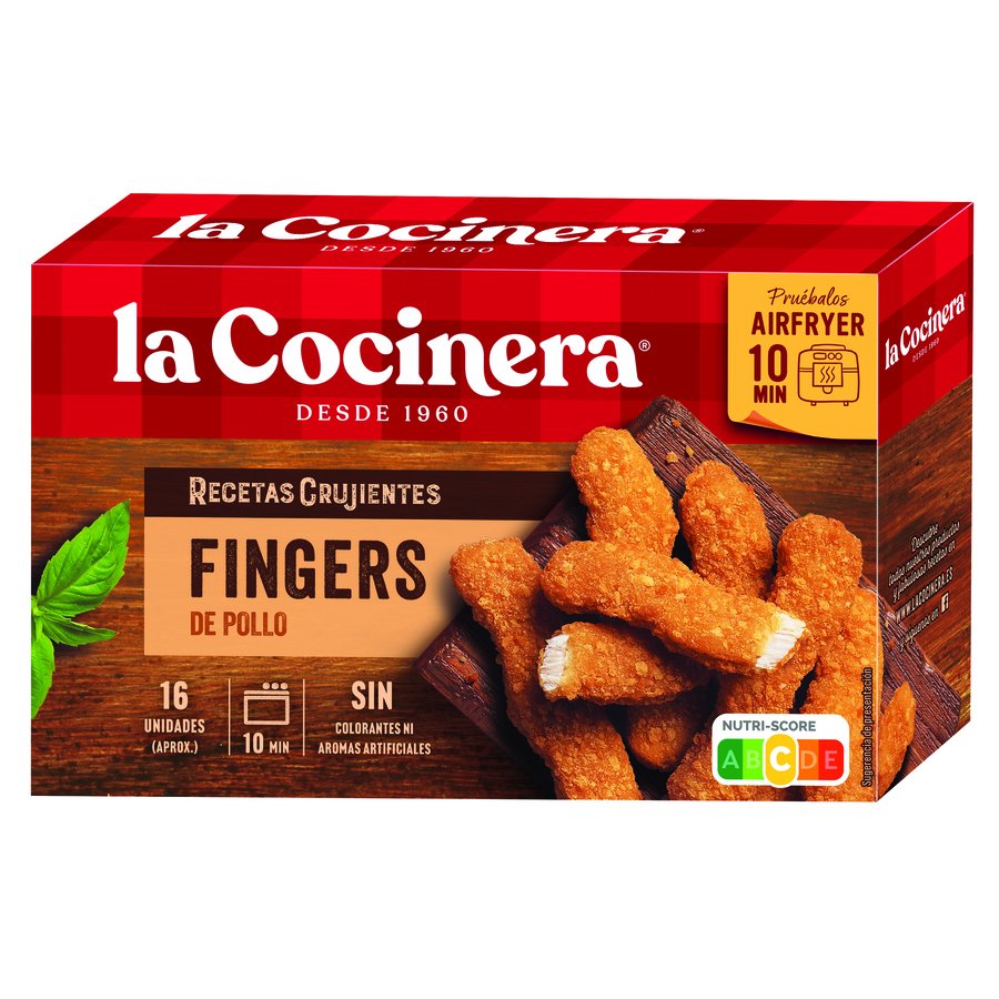 Fingers de pollo congelados LA COCINERA 320 g