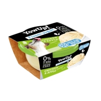 Alimento para can iogur para conxelar YOWUP polo/mazá 110 g