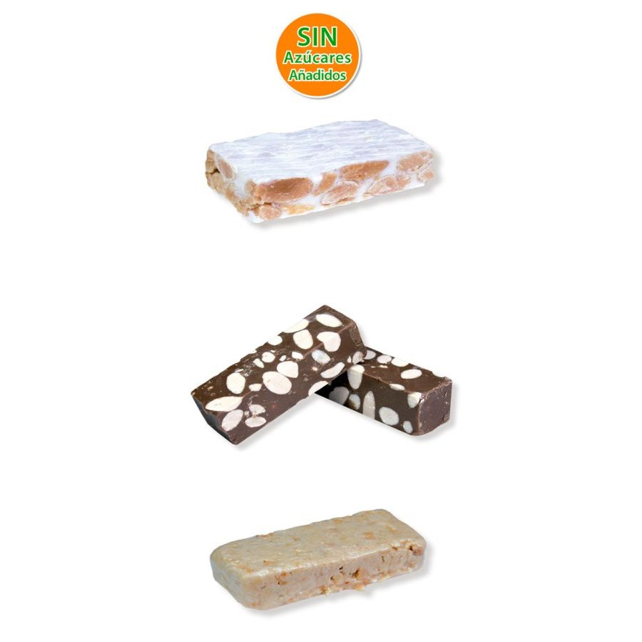 Turrón surtido con edulcorantes DULYMAZ kilo