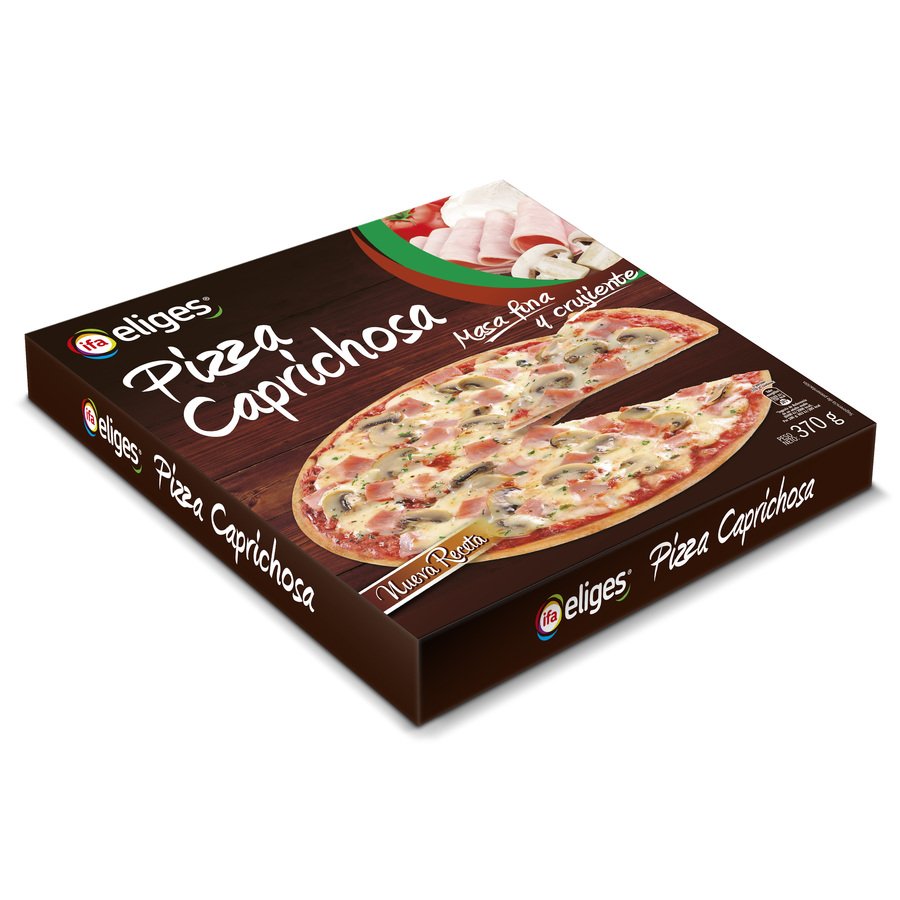 Pizza congelada IFA ELIGES Masa Fina Caprichosa 370 g