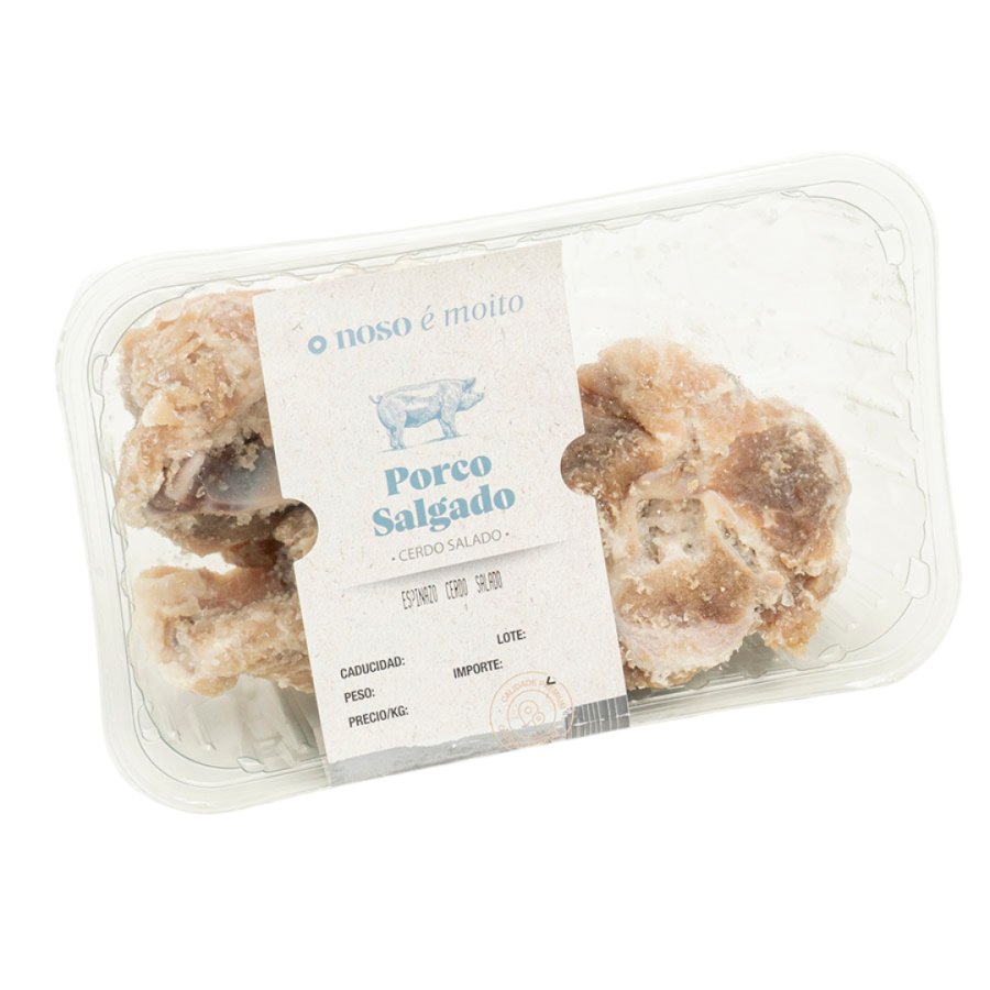 Espinazo de cerdo salado O NOSO E MOITO embandejado kilo