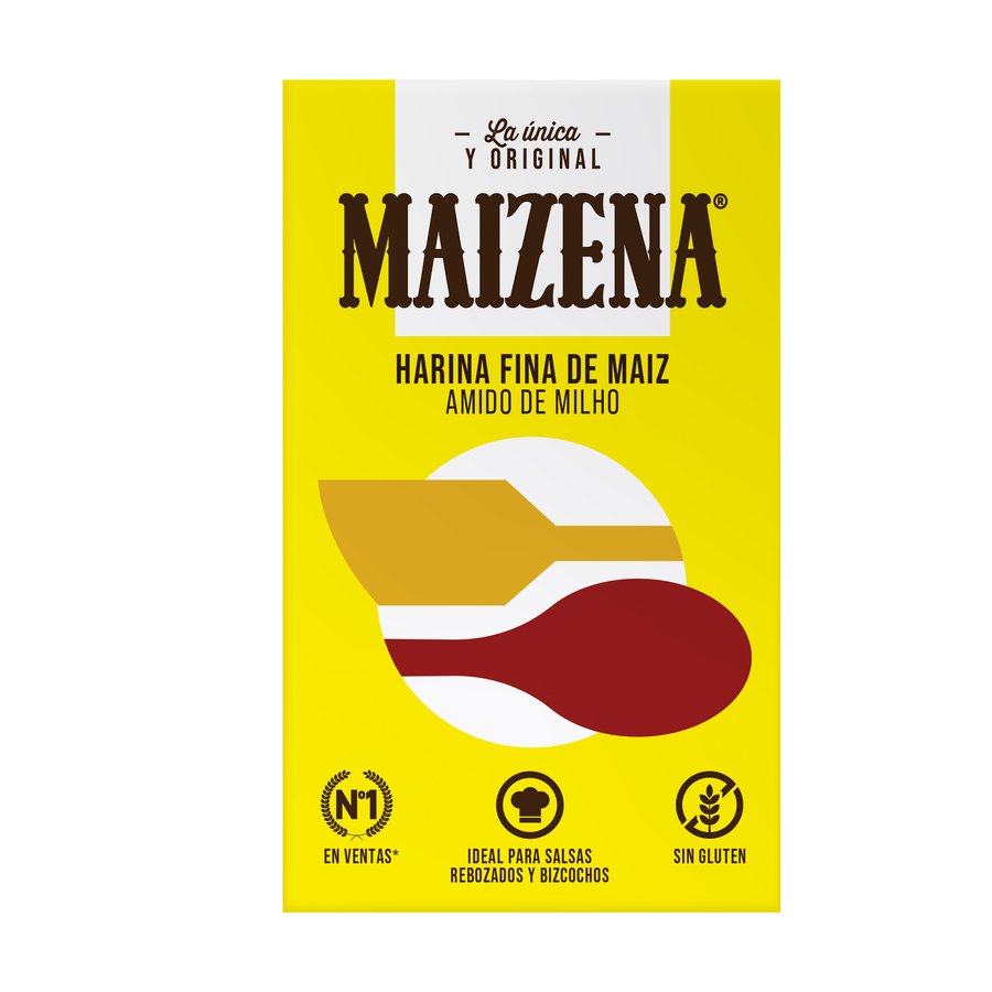 Harina fina maíz MAIZENA caja 700 g