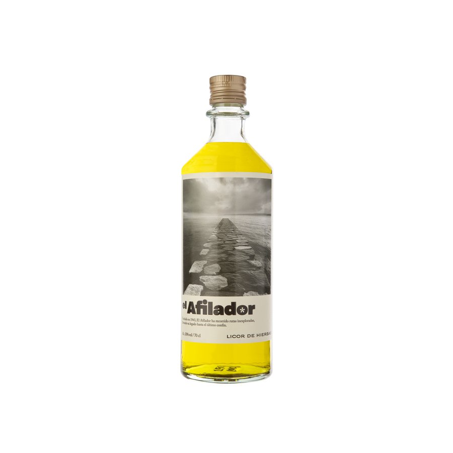 Licor de hierbas EL AFILADOR botella 70 cl.