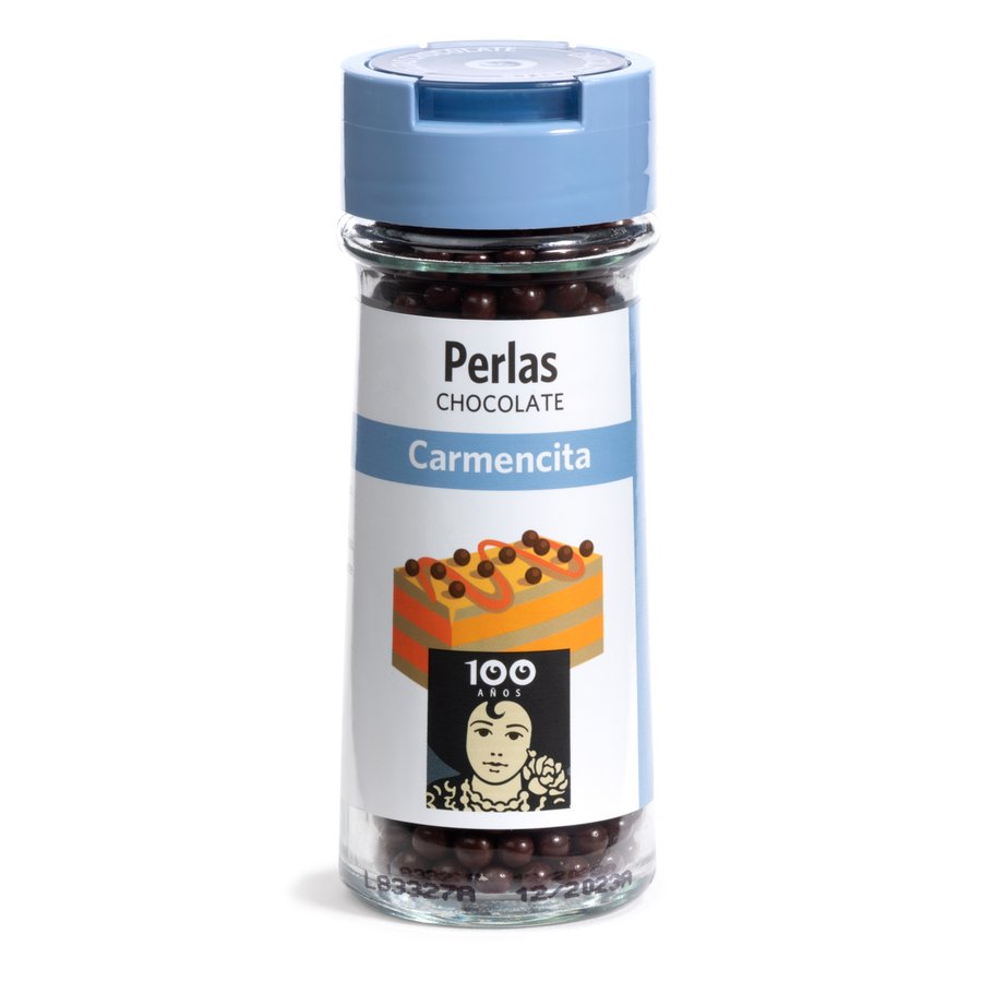 Perlas chocolate CARMENCITA frasco 45 g