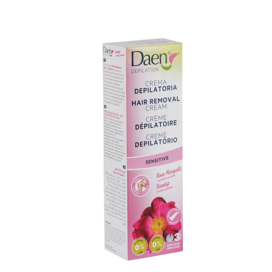 Crema depilatoria DAEN Rosa Mosqueta 125 ml