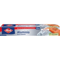 Papel aluminio ALBAL bobina 30 metros