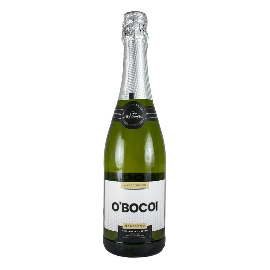 Vino espumoso O BOCOI semiseco botella 75 cl