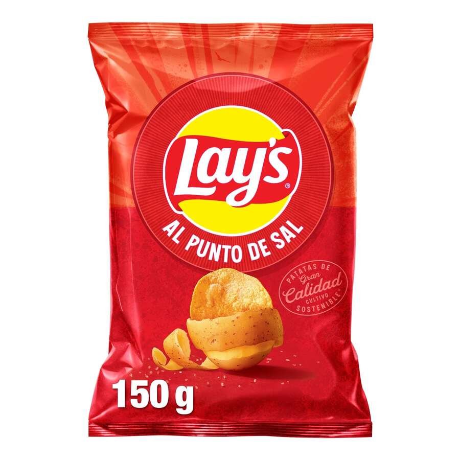Patatas fritas LAY'S al punto de sal 150 g
