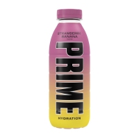 Bebida isotónica PRIME Strawberry-Banana botella 500 ml