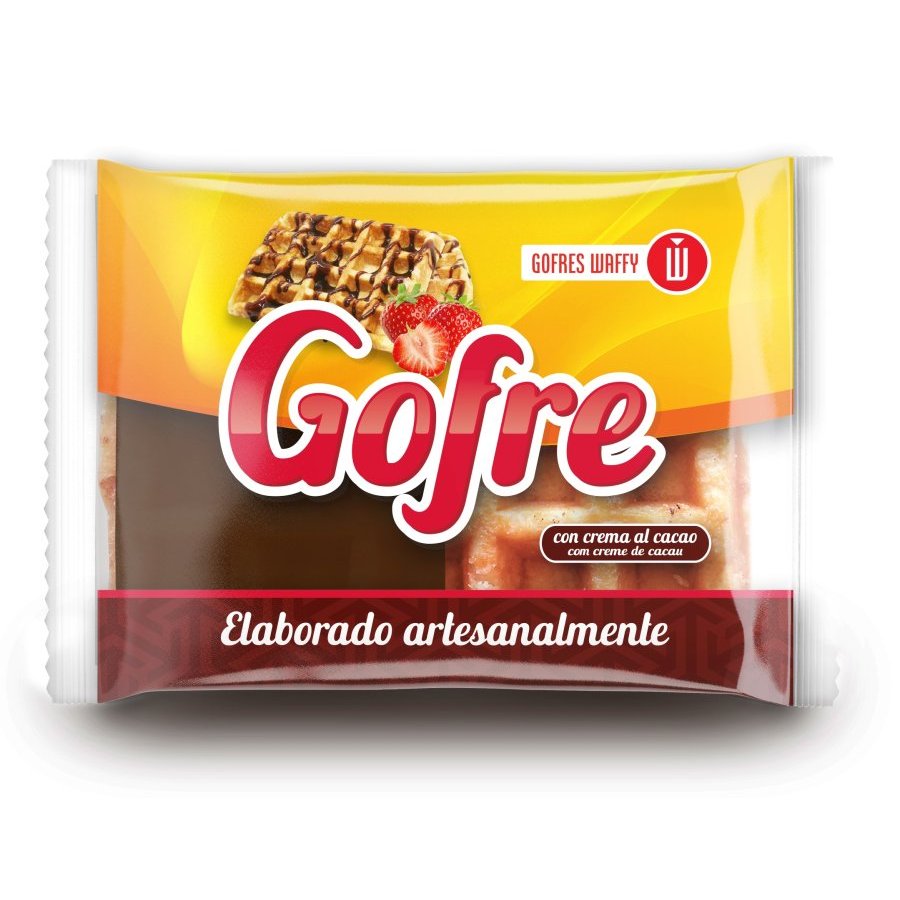Gofre crema cacao WAFFY 120 g