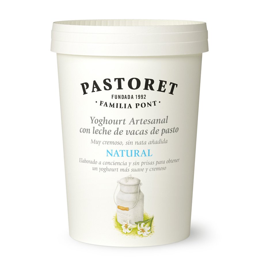 Yogur artesanal PASTORET natural 500 g