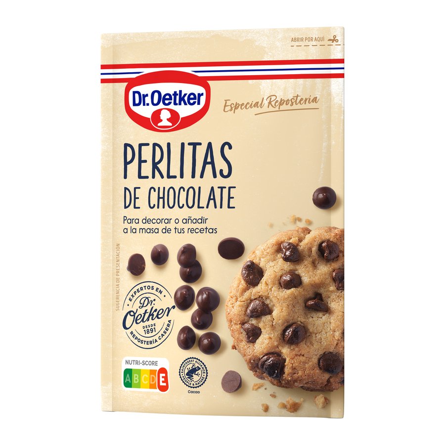 Perlitas de chocolate DR.OETKER 100 g