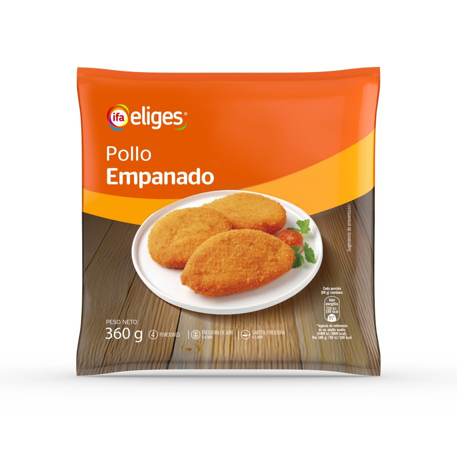 Imagen de Pollo empanado IFA ELIGES 360 g