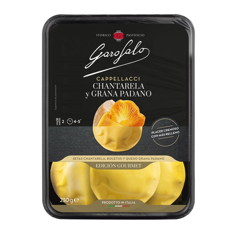 Capellacci regrigerado GAROFALO Chantarela y Grana Padano 230 g