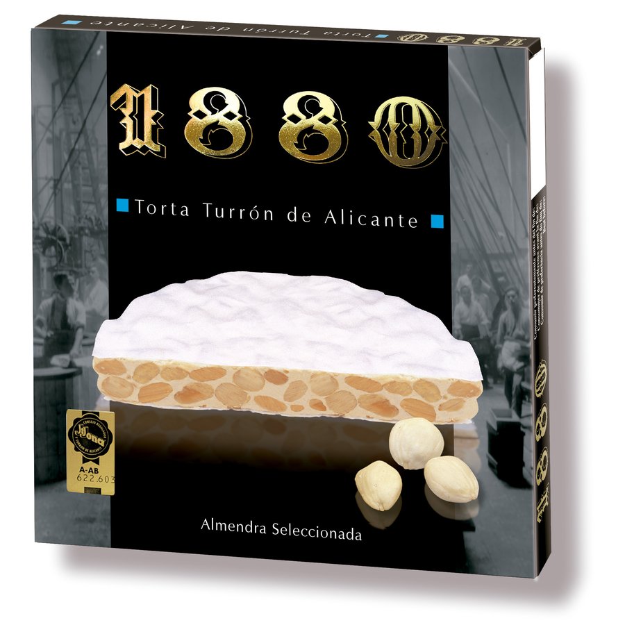 Torta turrón Alicante 1880 individual 200 g