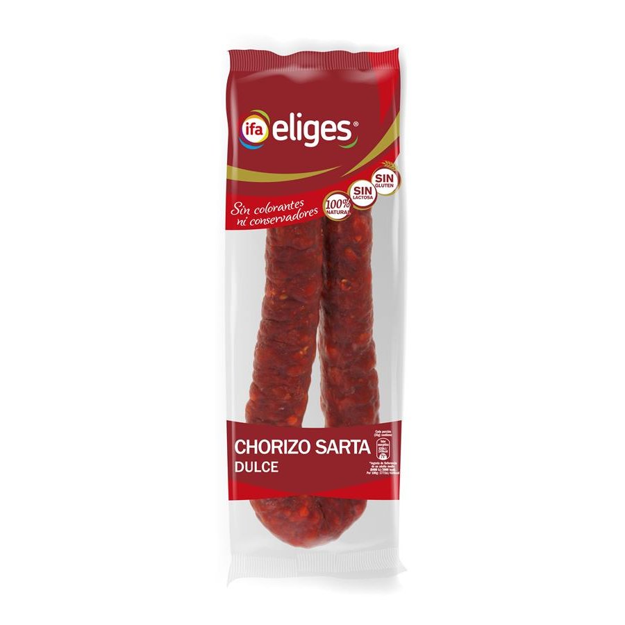 Chorizo sarta dulce IFA ELIGES 280 g
